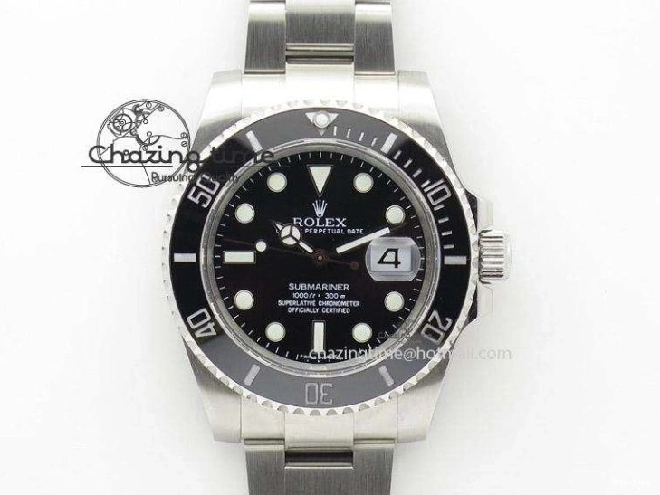 MiroTime 0220 EasyMatch Submariner 116618 LB Blue Ceramic YG Plated 904L Steel Clean 1:1 Best Edition VR 2092